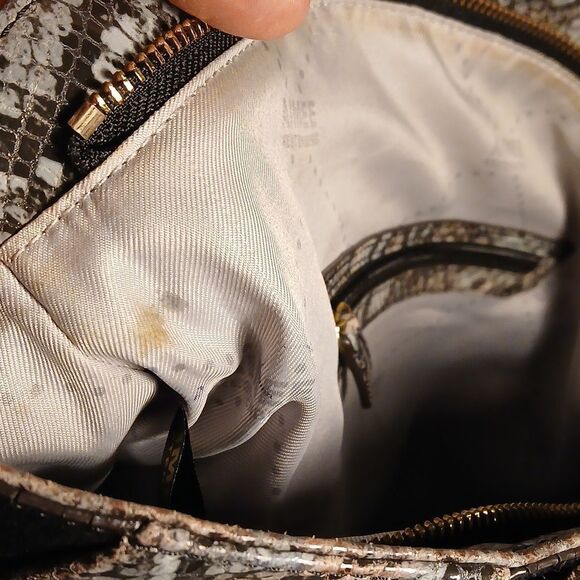 Aimee KESTENBERG Snakeskin Patterned LEATHER Shoulder Bag - Picture 8 of 8